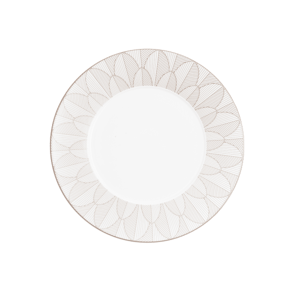 Dinner Plate Gold Finish Malmaison Impériale