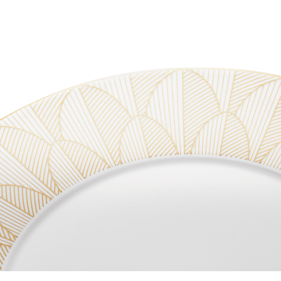 Dinner Plate Gold Finish Malmaison Impériale