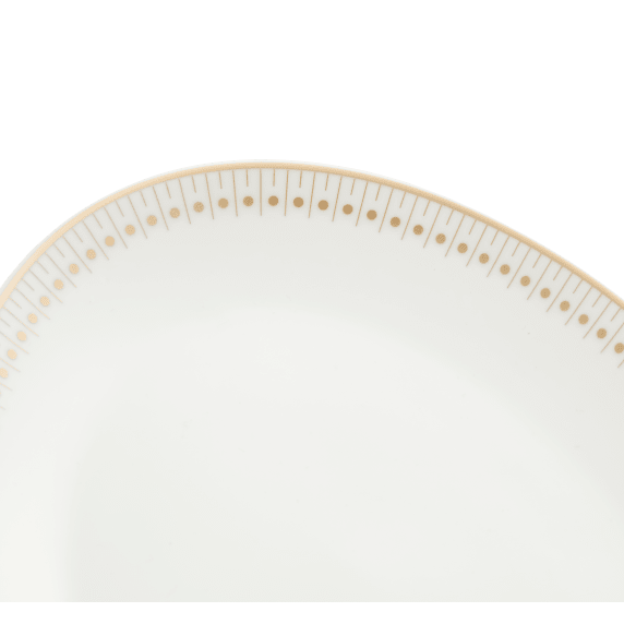 Oval Platter 28 Cm Gold Finish Malmaison Impériale
