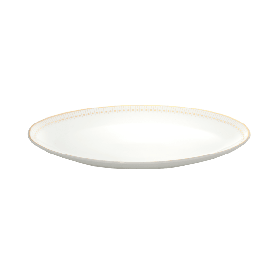 Oval Platter 28 Cm Gold Finish Malmaison Impériale