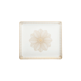 Rectangular Tray Gold Finish - 22 X 20 Cm | Malmaison Impériale