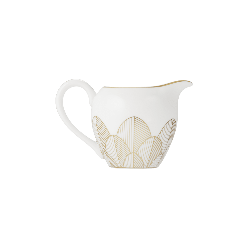 Cream Pitcher 25cl Gold Finish Malmaison Impériale