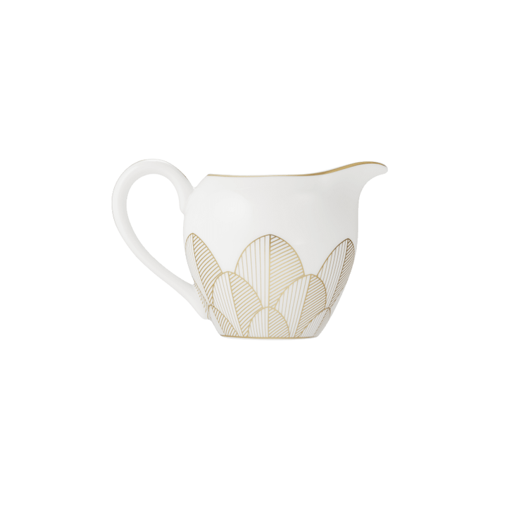 Cream Pitcher 25cl Gold Finish Malmaison Impériale