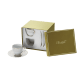 2 Coffee Cup and Saucers Gold Finish Malmaison Impériale