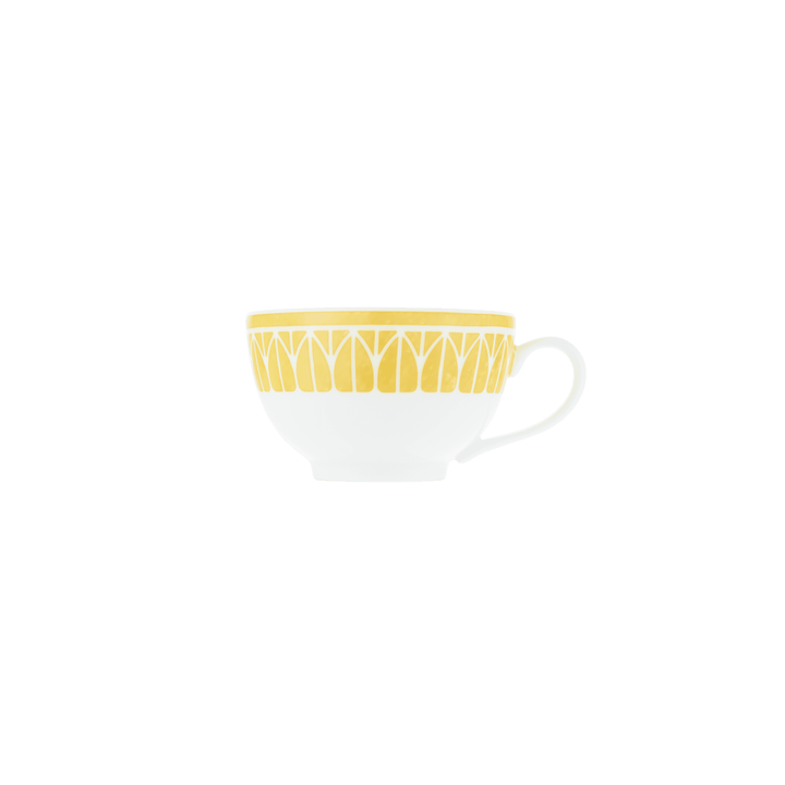 Porcelain Tea/Coffee Cup and Saucer | Malmaison Riviera