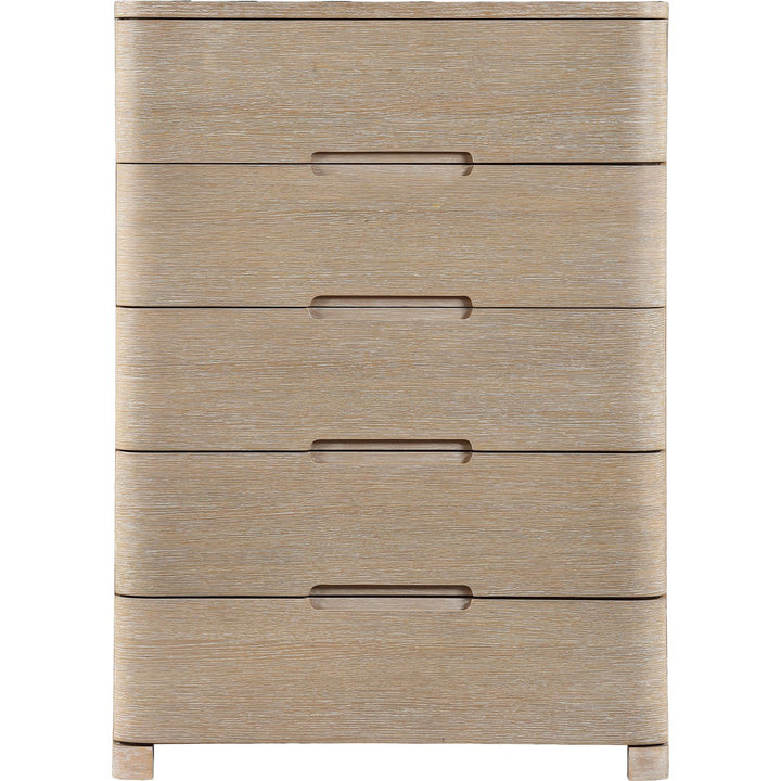 Caswell Oak Veneer And Solid Wood Chest — Natural