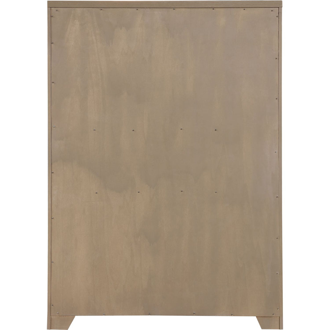 Caswell Oak Veneer And Solid Wood Chest — Natural