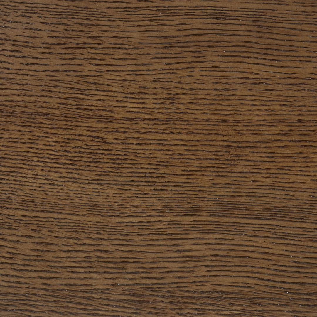 Caswell Oak Veneer And Solid Wood Dresser — Brown