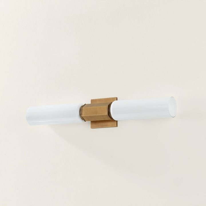 Yarrow Wall Sconce - Patina Brass
