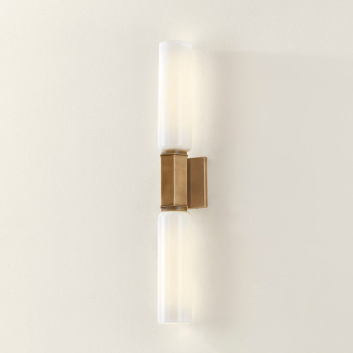 Yarrow Wall Sconce - Patina Brass