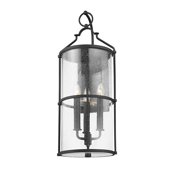 Outdoor Lighting: Wall Burbank Wall Sconce - Textured Black
