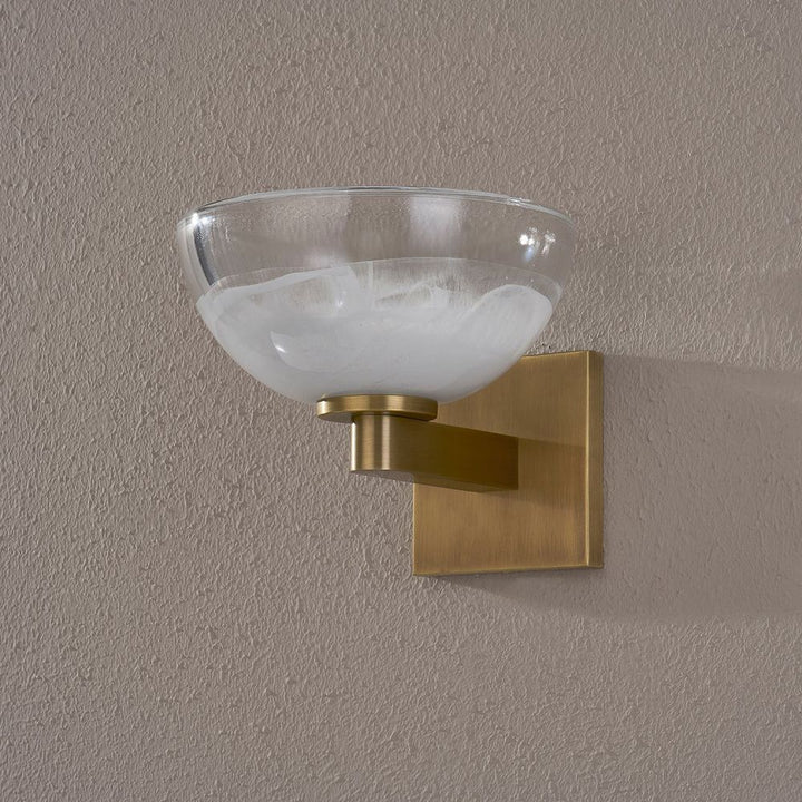 Valen Wall Sconce - Patina Brass