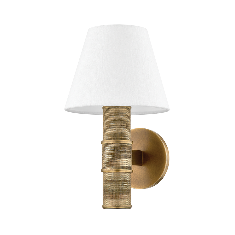 Wall Lighting Denton Wall Sconce - Patina Brass
