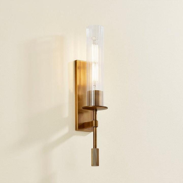 Wall Lighting Elton Wall Sconce - Patina Brass