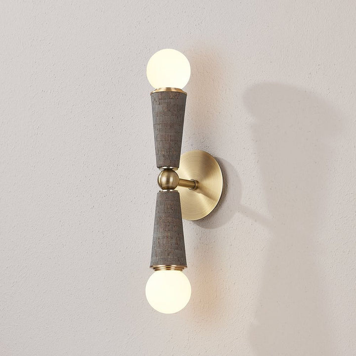 Wall Lighting Dax Wall Sconce - Patina Brass