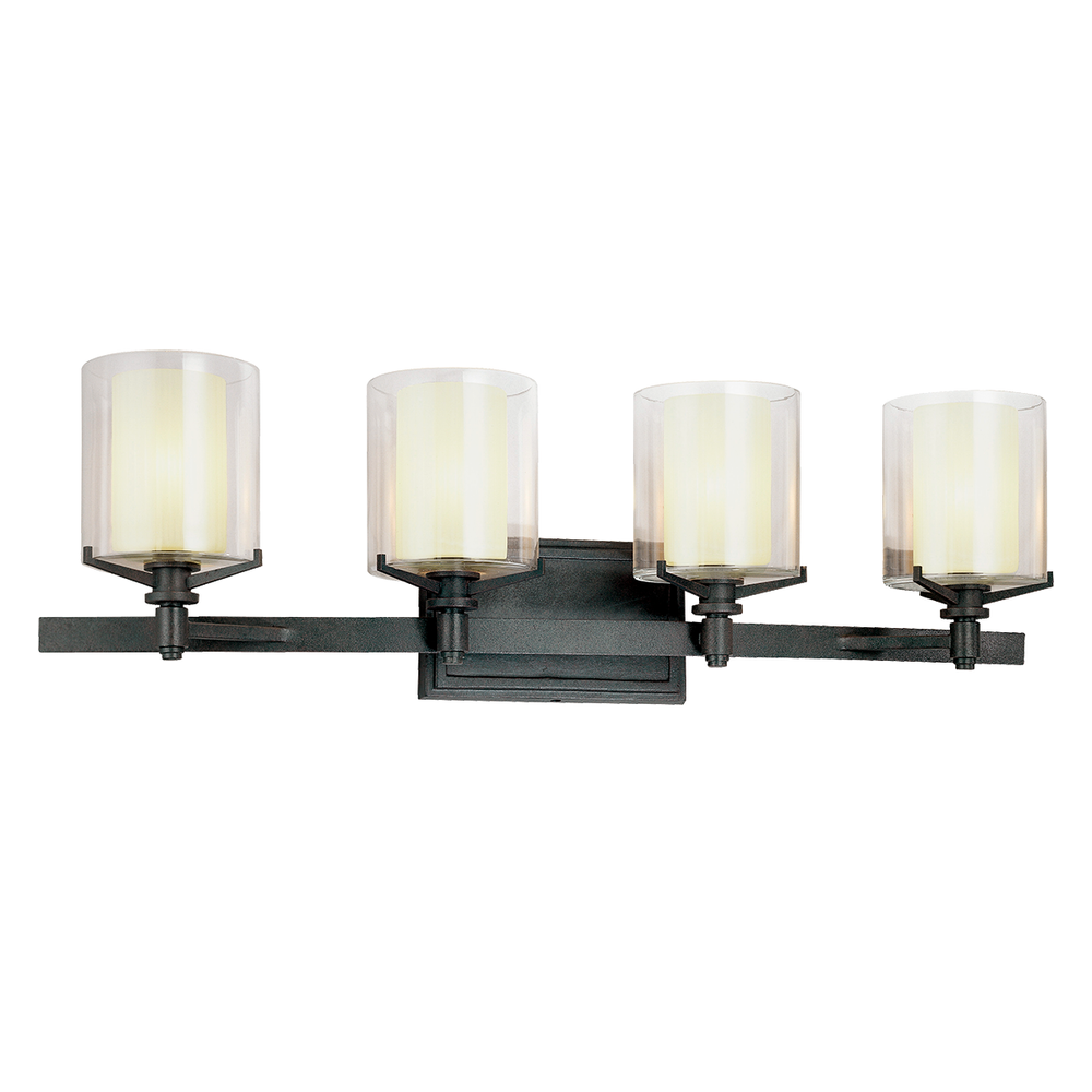 Bathroom Lighting Arcadia Bath And Vanity - French Iron