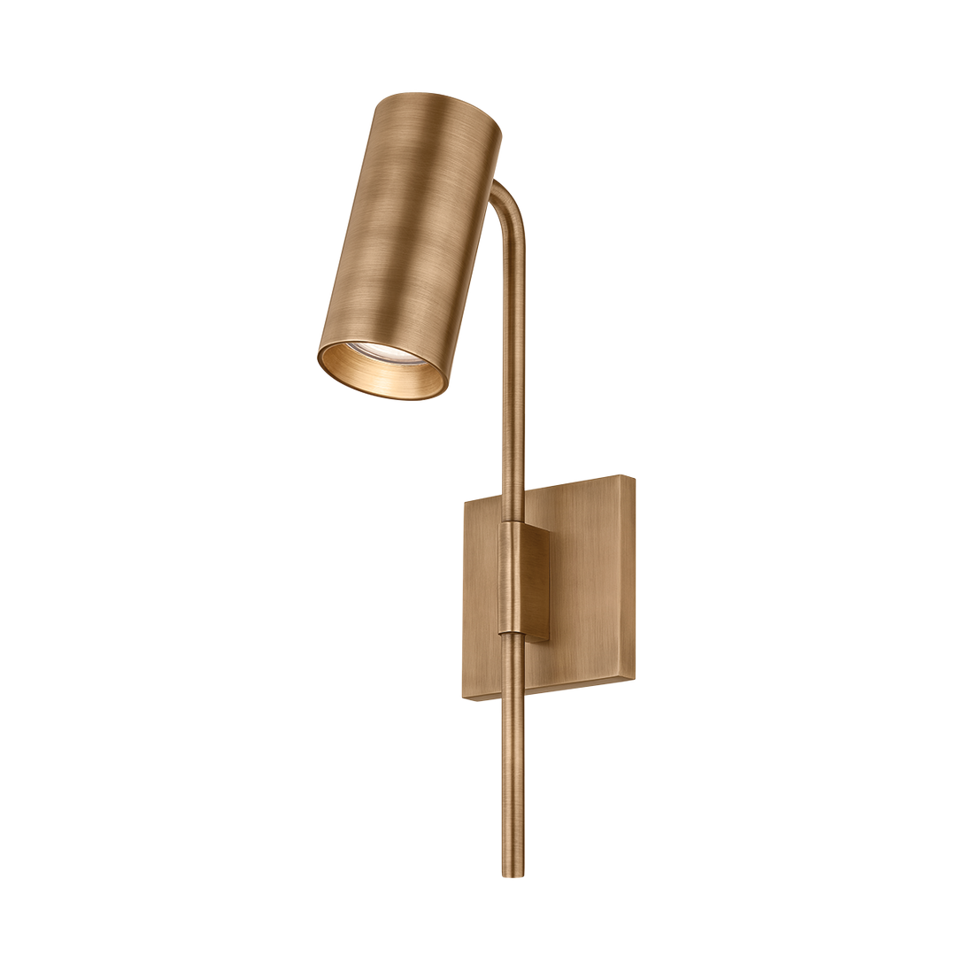 Gage Wall Sconce - Patina Brass