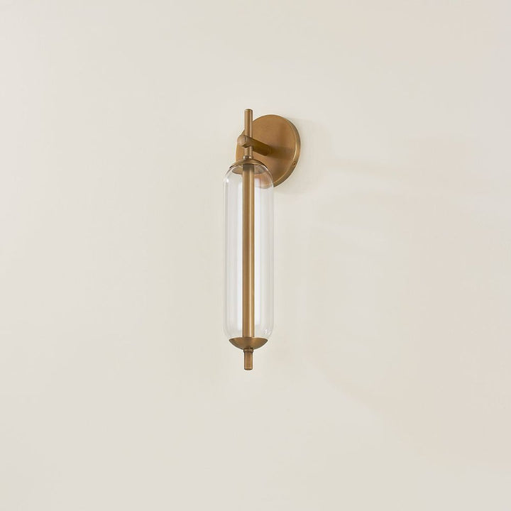 Outdoor Lighting: Wall Blaze Exterior Wall Sconce - Patina Brass