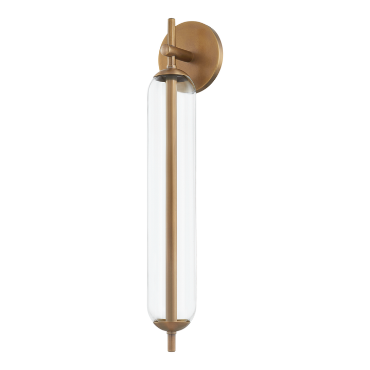 Outdoor Lighting: Wall Blaze Exterior Wall Sconce - Patina Brass
