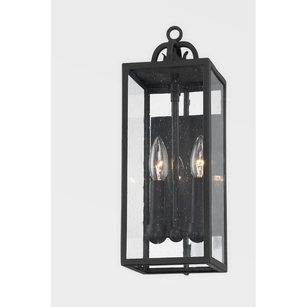 Outdoor Lighting: Wall Caiden Wall Sconce - Forged Iron
