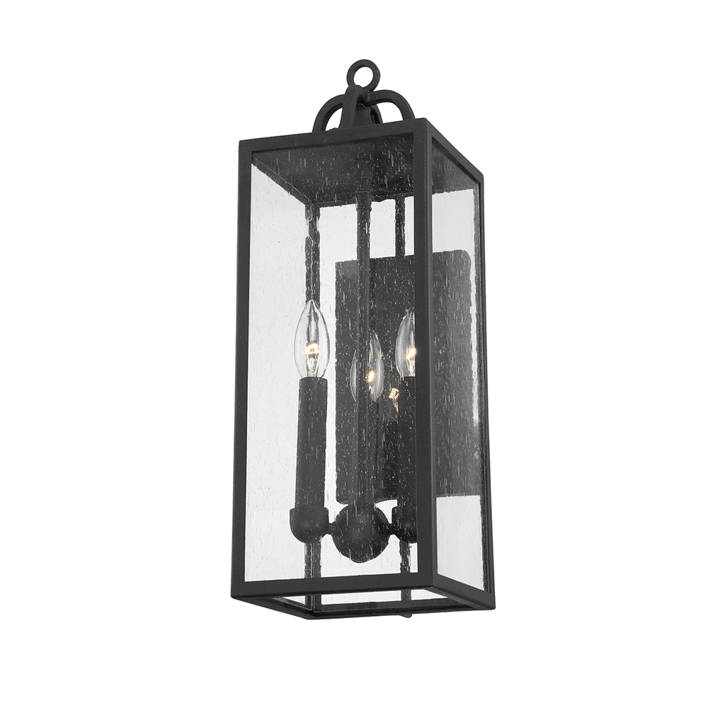 Outdoor Lighting: Wall Caiden Wall Sconce - Forged Iron