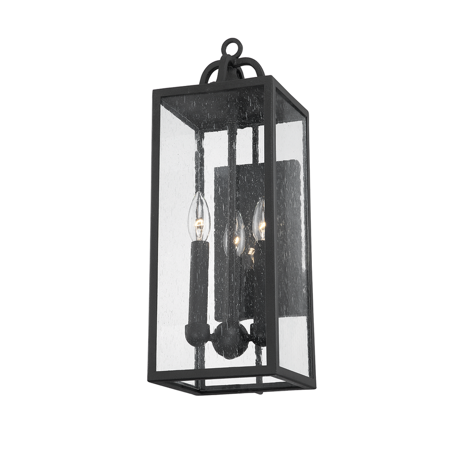 Outdoor Lighting: Wall Caiden Wall Sconce - Forged Iron