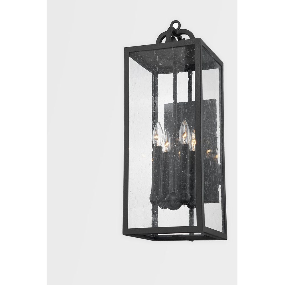 Outdoor Lighting: Wall Caiden Wall Sconce - Forged Iron