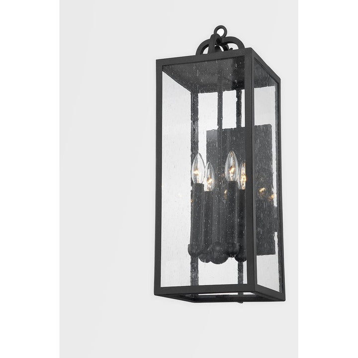 Outdoor Lighting: Wall Caiden Wall Sconce - Forged Iron