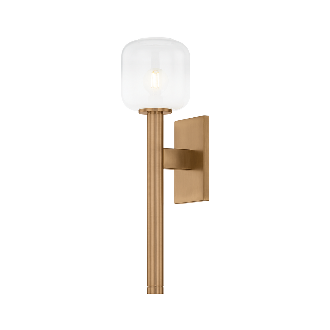 Axton Wall Sconce - Patina Brass