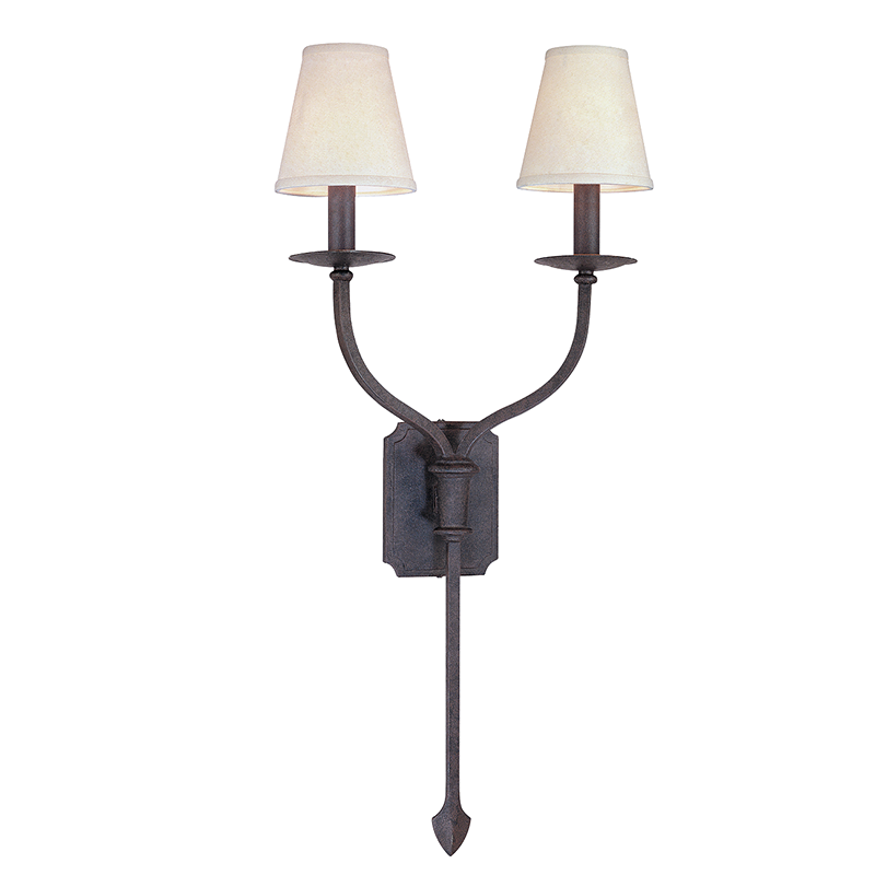 La Brea Wall Sconce - Textured Iron