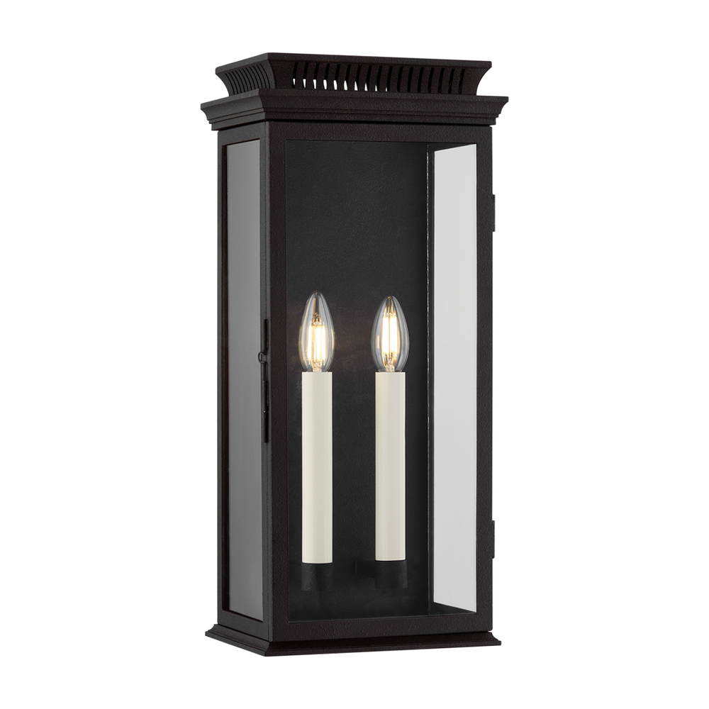 Outdoor Lighting: Wall Louie Exterior Wall Sconce - Forged Iron