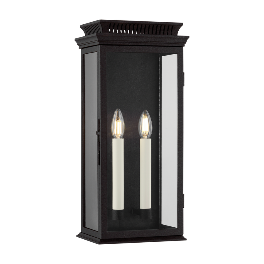 Outdoor Lighting: Wall Louie Exterior Wall Sconce - Forged Iron