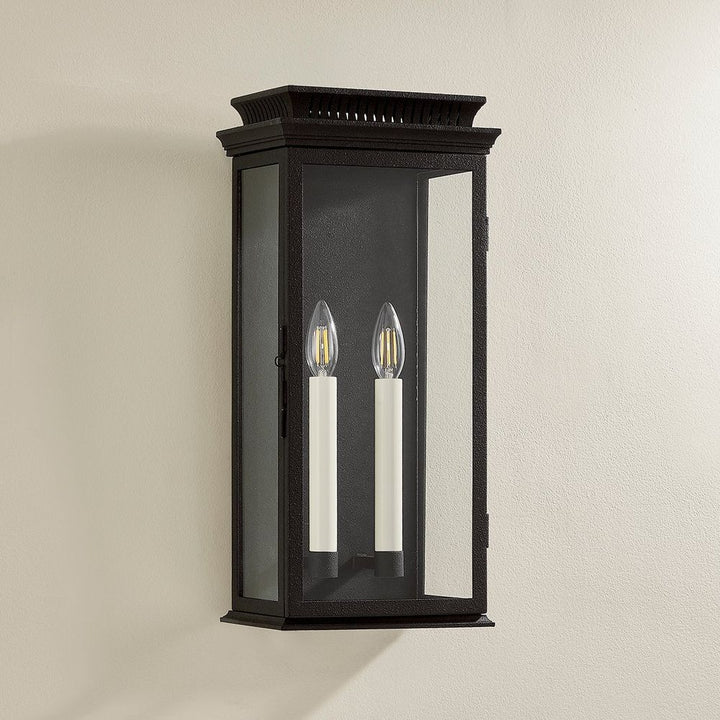 Outdoor Lighting: Wall Louie Exterior Wall Sconce - Forged Iron