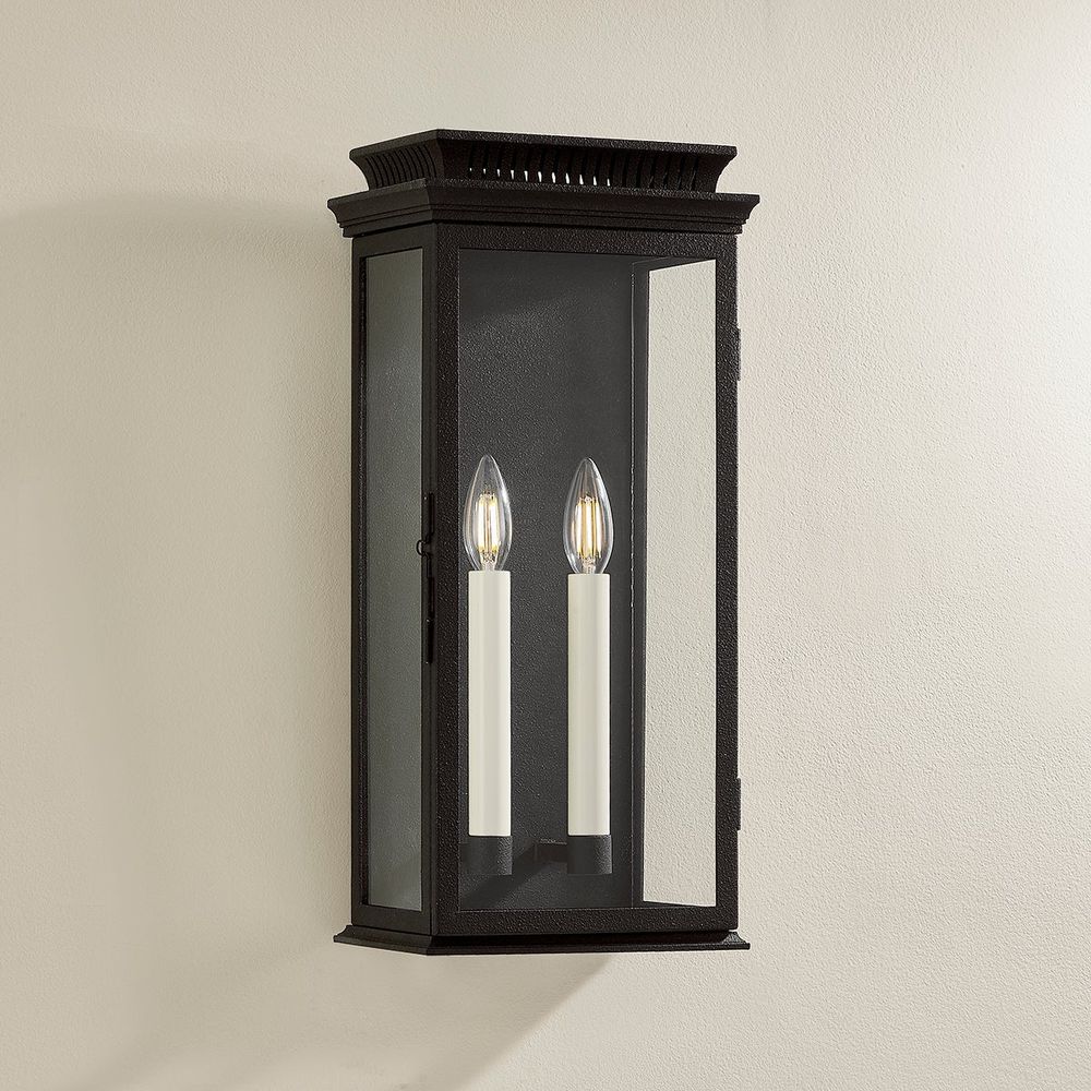 Outdoor Lighting: Wall Louie Exterior Wall Sconce - Forged Iron