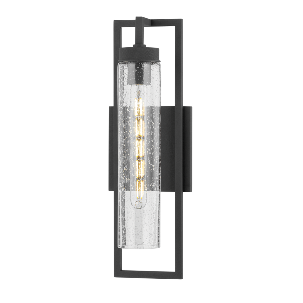 Outdoor Lighting: Wall Chester Exterior Wall Sconce - Textured Black