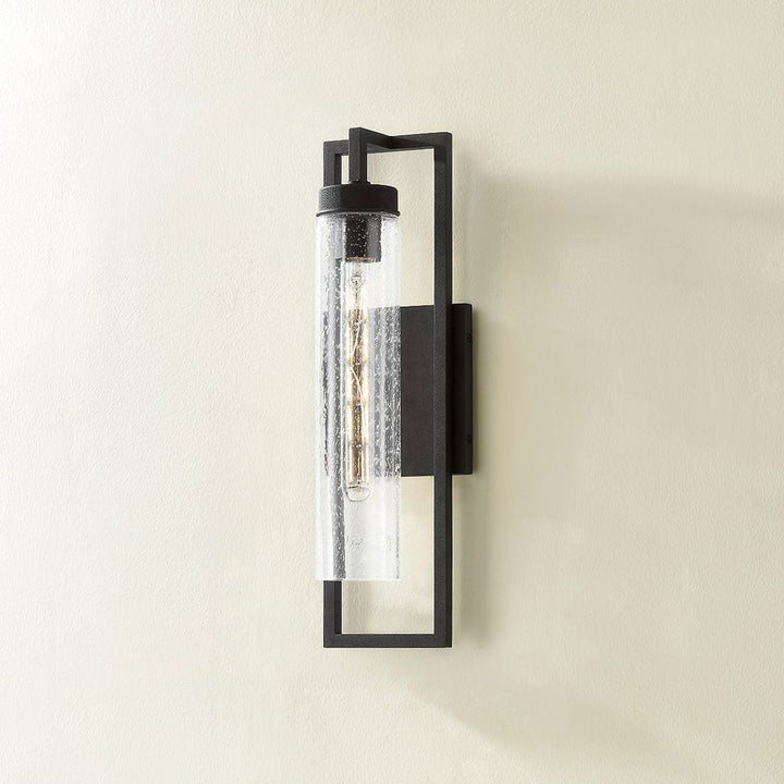 Outdoor Lighting: Wall Chester Exterior Wall Sconce - Textured Black