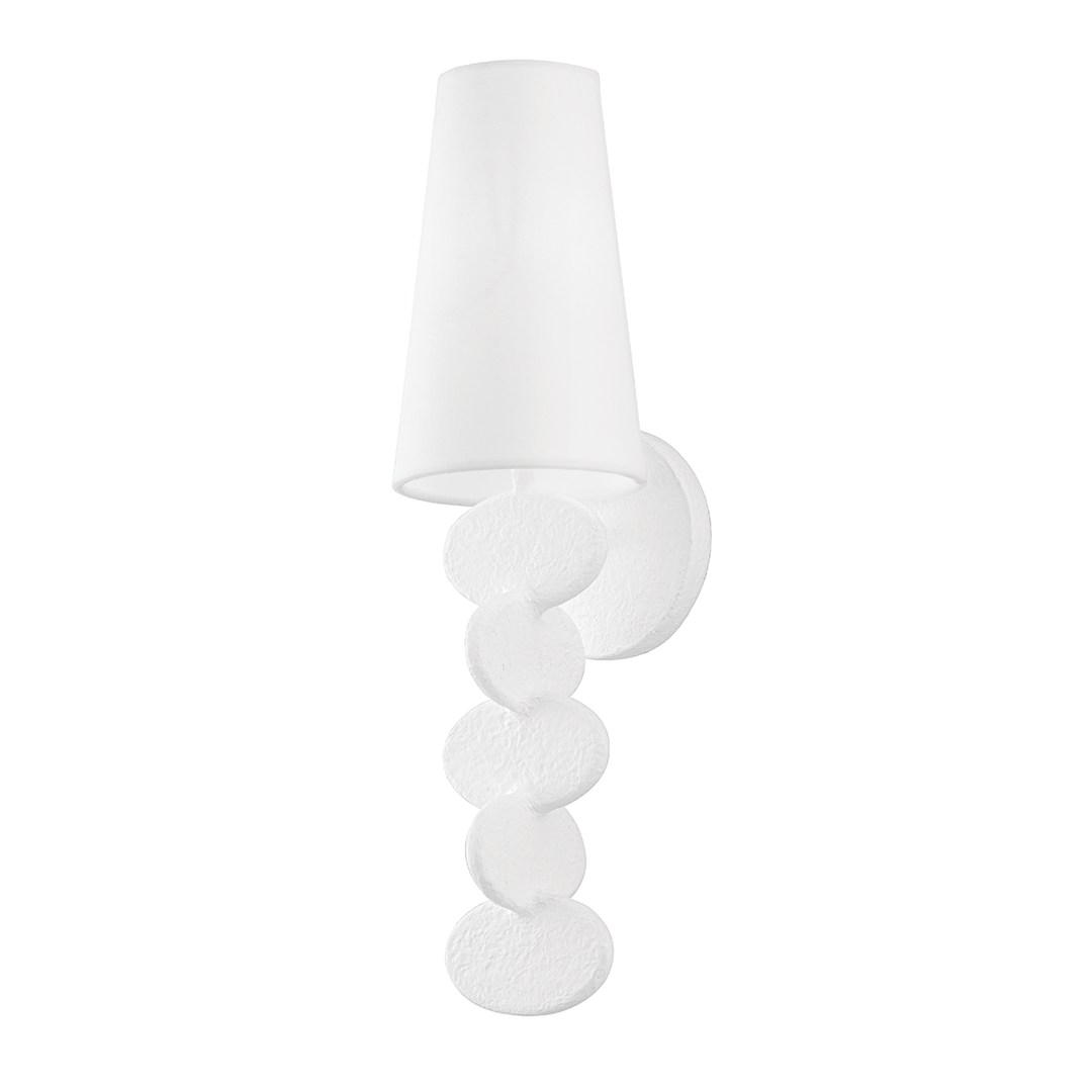 Ellios Wall Sconce - Gesso White