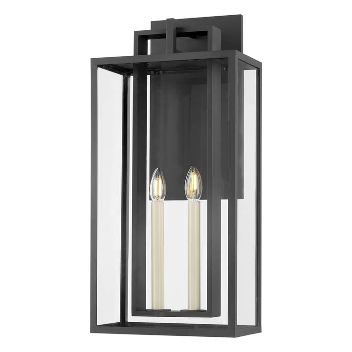 Outdoor Lighting: Wall Amire Exterior Wall Sconce - Textured Black