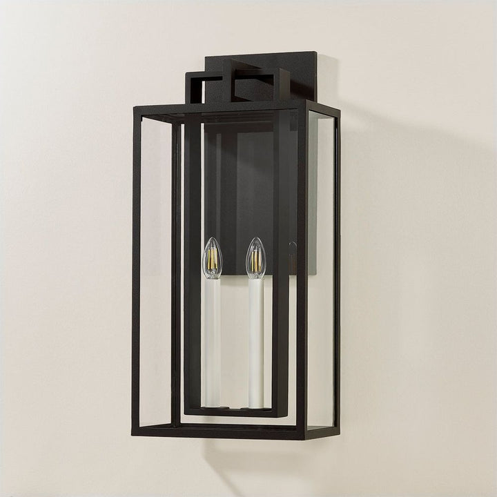 Outdoor Lighting: Wall Amire Exterior Wall Sconce - Textured Black