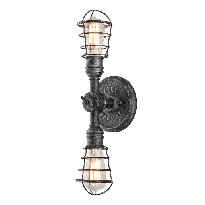Wall Lighting Conduit Wall Sconce - Aged Pewter