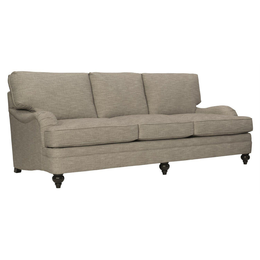 Tarleton Fabric Sofa Without Pillows-Bernhardt-BHDT-B4267Y-Sofas-1-France and Son