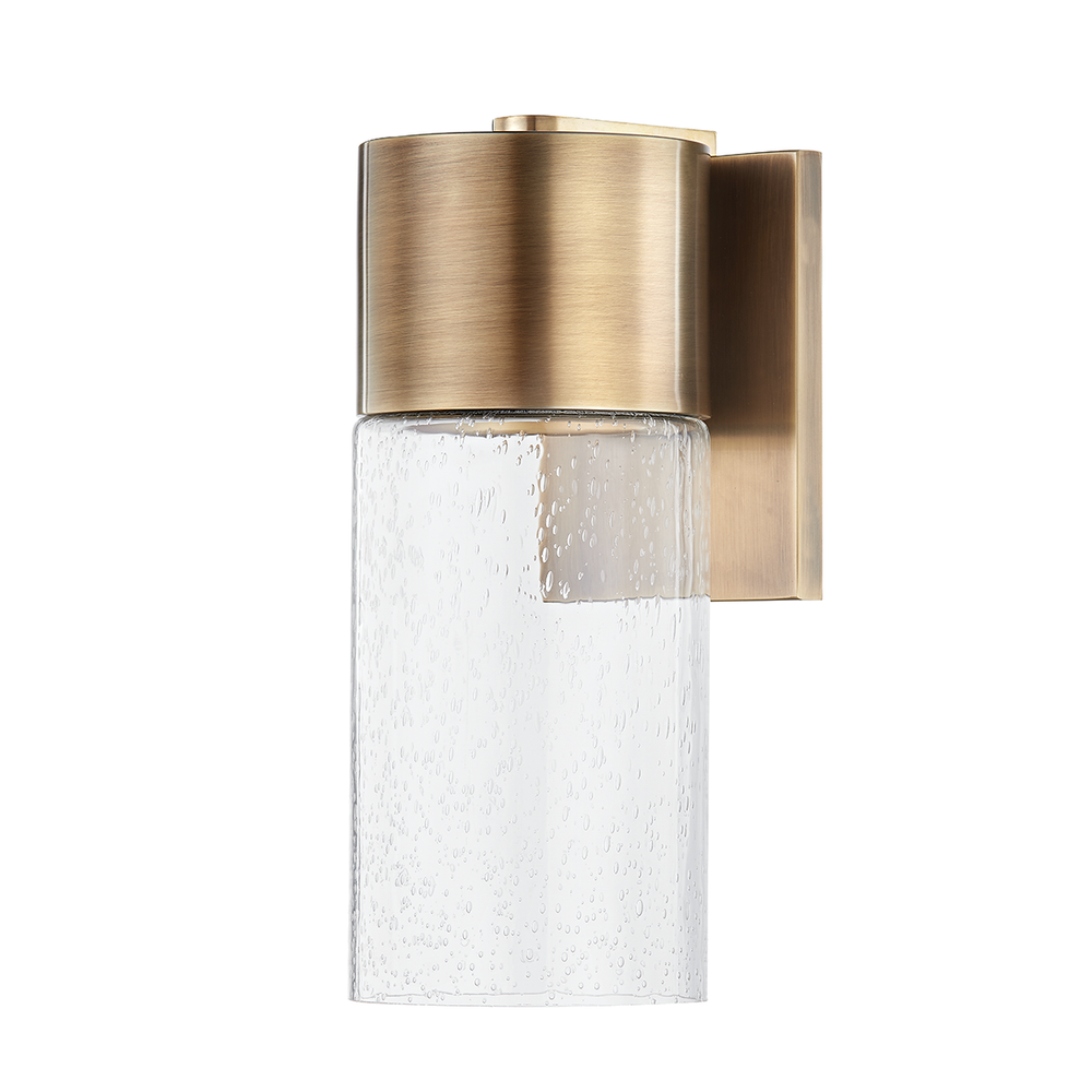 Outdoor Lighting: Wall Pristine Wall Sconce - Patina Brass