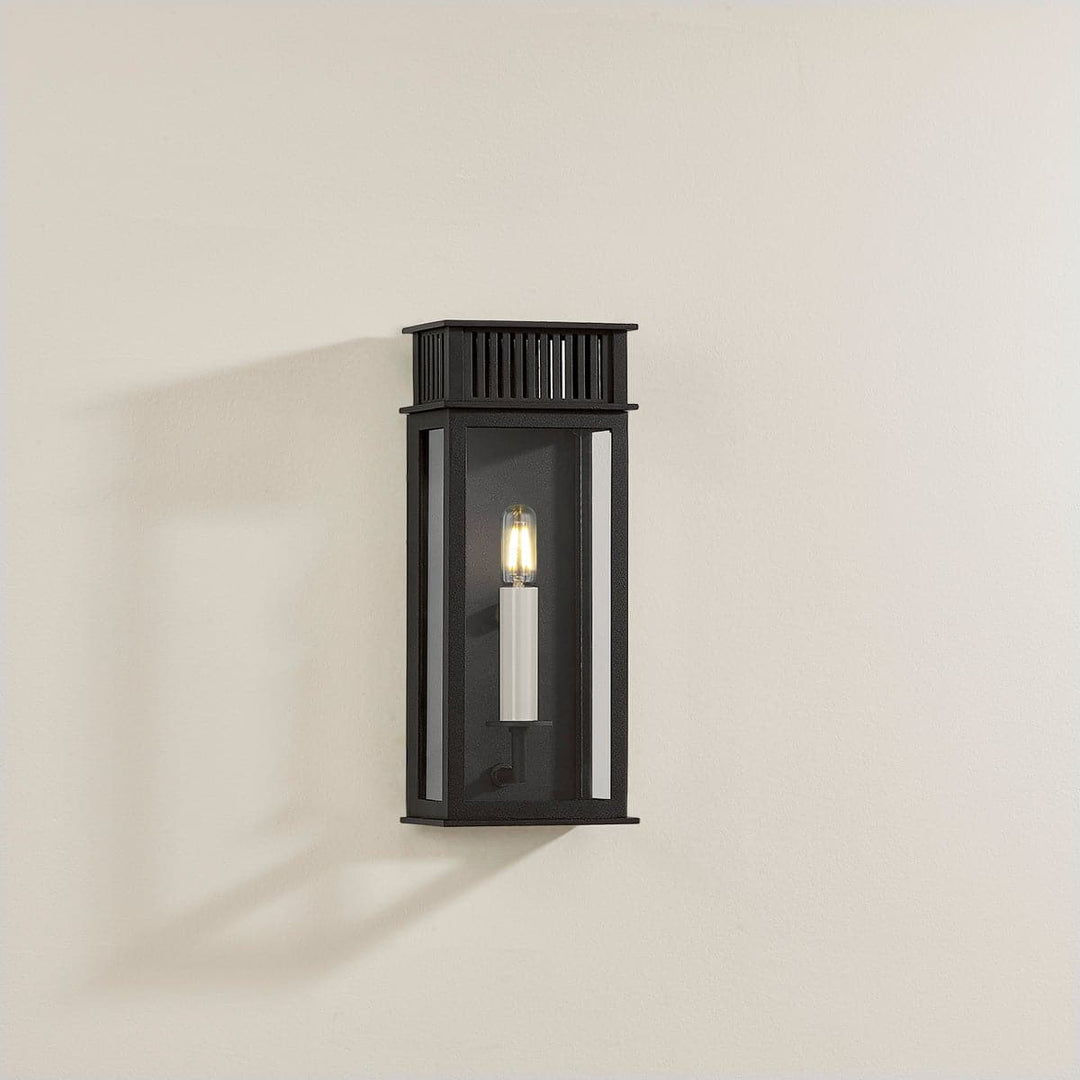 Gridley Exterior Wall Sconce-Troy Lighting-TROY-B6022-TBK-Outdoor Wall SconcesW9.25"-9-France and Son