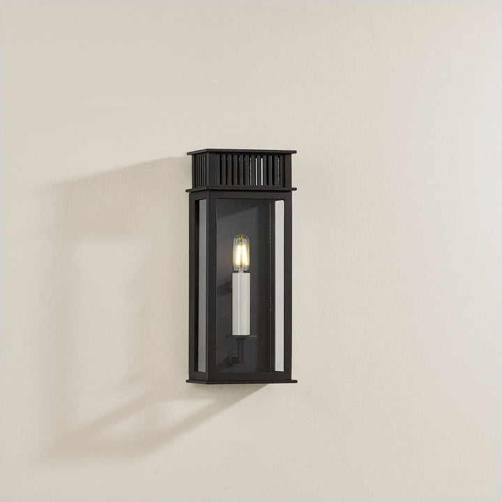 Gridley Exterior Wall Sconce-Troy Lighting-TROY-B6022-TBK-Outdoor Wall SconcesW9.25"-9-France and Son