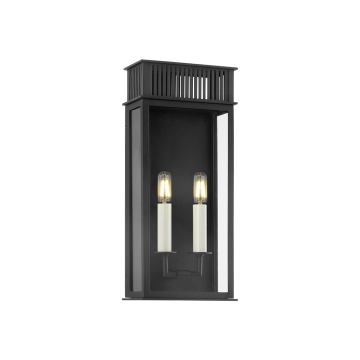Gridley Exterior Wall Sconce-Troy Lighting-TROY-B6022-TBK-Outdoor Wall SconcesW9.25"-5-France and Son