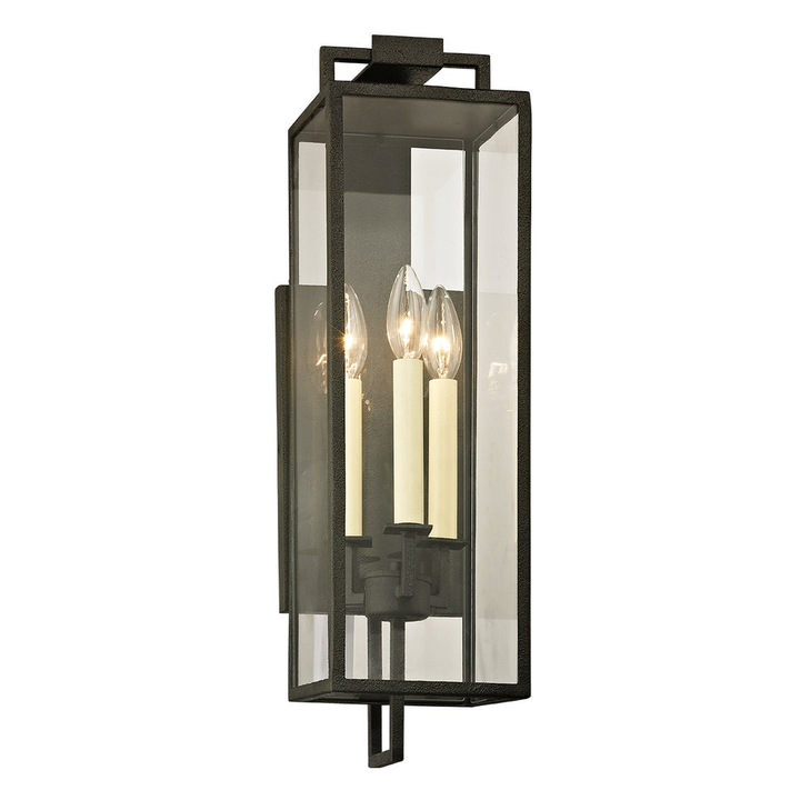 Outdoor Lighting: Wall Beckham Wall Sconce - 21.5" H - Forged Iron