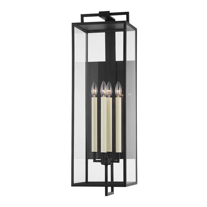 Outdoor Lighting: Wall Beckham Wall Sconce - 34" H - Forged Iron