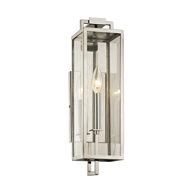 Beckham Wall Sconce - Stainless Steel