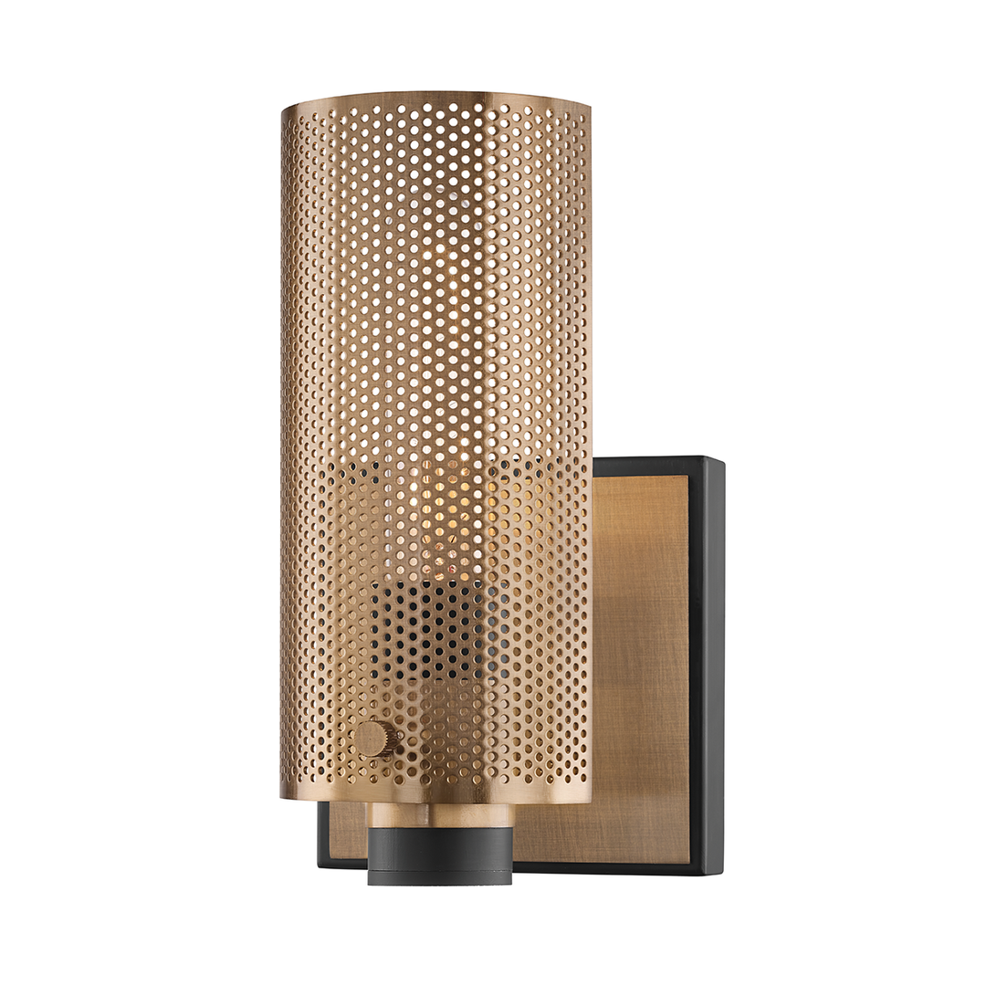 Pilsen Wall Sconce - Modern Bronze And Aged Brass