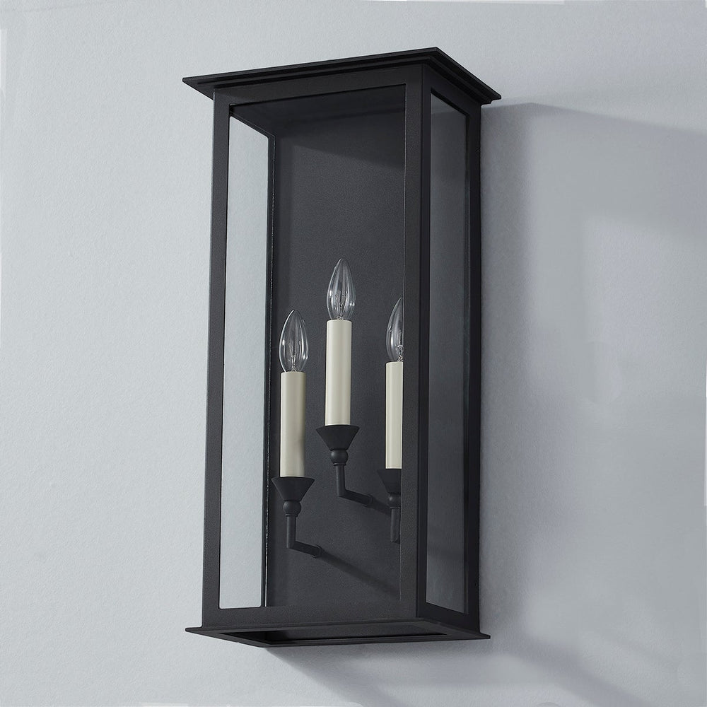 Chauncey Wall Sconce-Troy Lighting-TROY-B6993-TBK-Outdoor Wall Sconces3L-2-France and Son